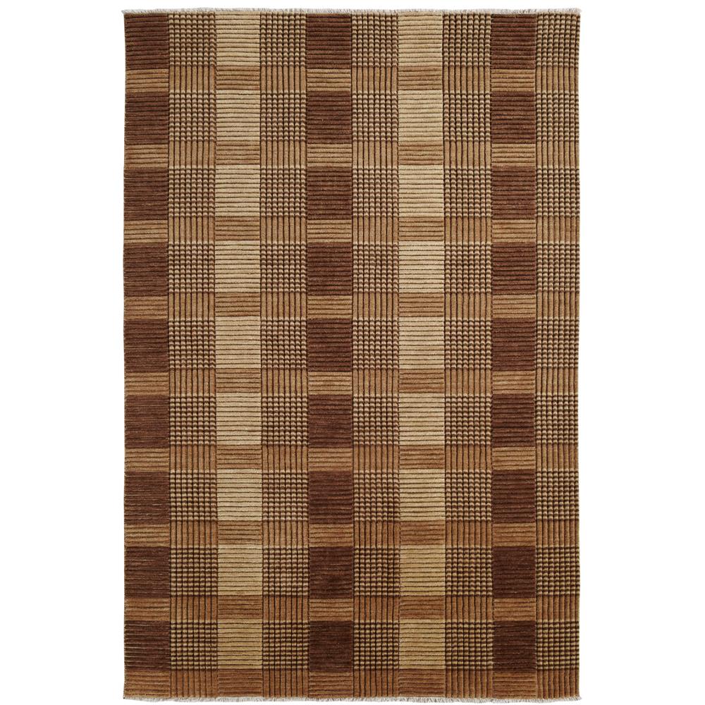 Dynamic Rugs 9899-116 Lounge 2 Ft. X 4 Ft. Rectangle Rug in Brown